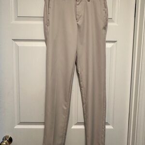 Haggar Tan Chinos Lightweight Flat-Front size 30x32